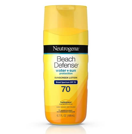 Kem chống nắng Neutrogena Beach Defense SPF 70 dành để đi biển