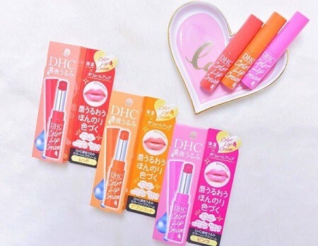 Son dưỡng DHC có màu Color Lip Cream