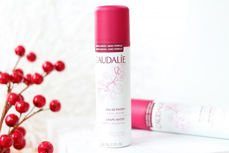 Tác dụng của Xịt Khoáng Caudalie Grape Water Soothes Moisturizes