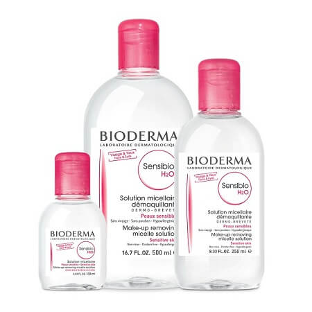 Nước tẩy trang Bioderma hồng (Bioderma Sensibio H2o)