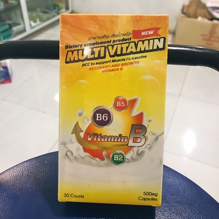Thuốc tăng cân Multi Vitamin Thái Lan