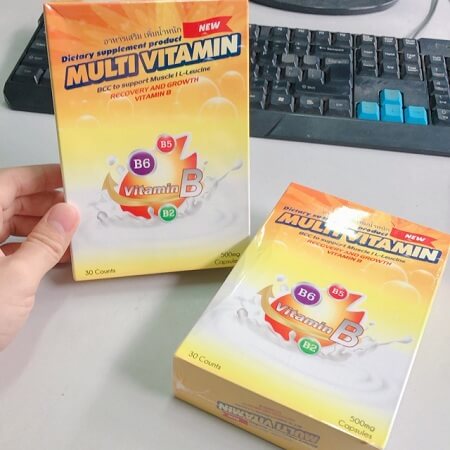 Đối tượng sử dụng thuốc tăng cân Multi Vitamin Thái Lan