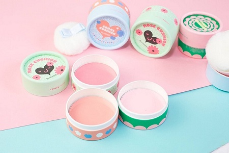 Phấn Má Hồng The Face Shop Lovely Meex Cushion Blusher