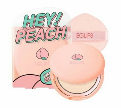 Phấn Phủ Eglips Đào Hey Peach Blur Powder Pact Limited Edition