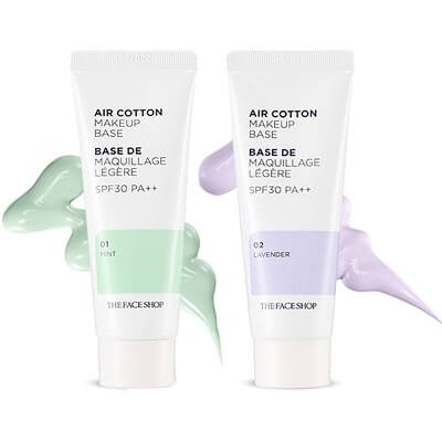 Kem lót The Face Shop Air Cotton Make Up Base