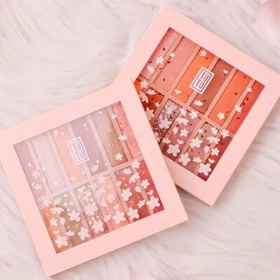 Bảng phấn Mắt Anh Đào Tutu Sakura Flowers Eyeshadow 12 Màu