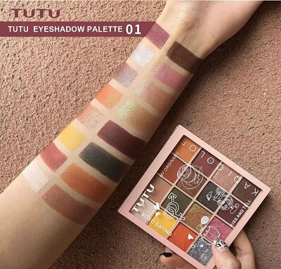 Bảng Mắt Tutu Kaqi Color Xoxo Dating 16 ô