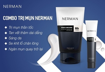 Bộ kem trị mụn Nerman có tốt không?