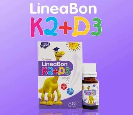 [Review] Lineabon K2+D3 Vitamin tăng chiều Cao, chống còi xương cho trẻ sơ sinh?!