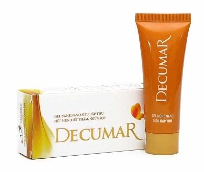 Công dụng của kem trị mụn Decumar