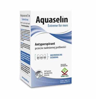 Lăn nách khử mùi Aquaselin Extreme For Men (xanh đậm)
