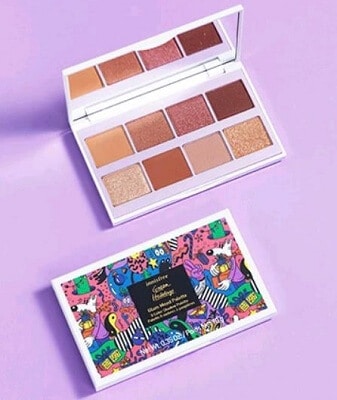 Phấn trang điểm mắt Innisfree Glam Mood Palette Green Holidays Limited Edition 10g