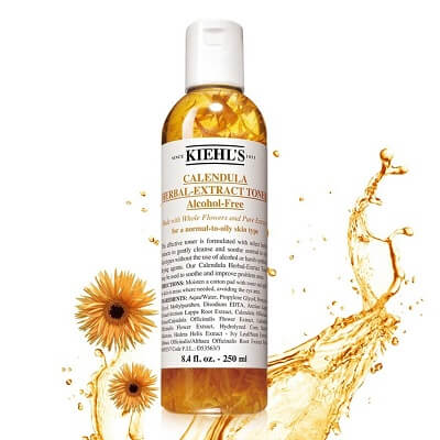 Nước hoa hồng Kiehl's Hoa Cúc Calendula Herbal Extract Alcohol-Free Toner