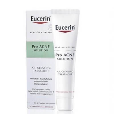 Hướng dẫn sử dụng trị mụn Eucerin