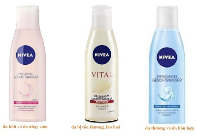 Nước hoa hồng Nivea Gesichtswasser