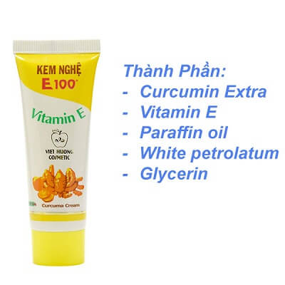 Thành phần kem nghệ E100