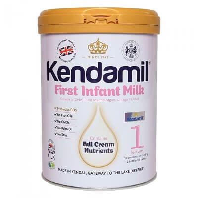 Sữa Kendamil pha ở nhiệt độ bao nhiêu?