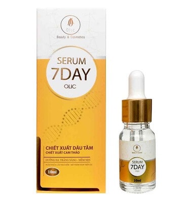 Thành phần serum 7 Day Olic