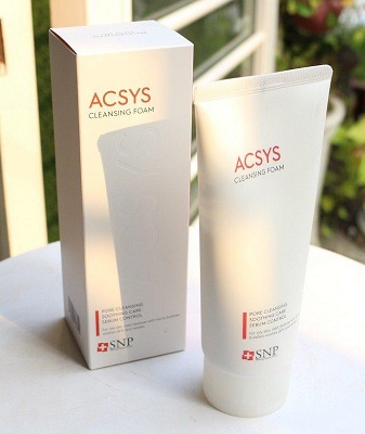 Thành phần sữa rửa mặt Acsys Cleansing Foam