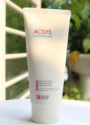 Công dụng sữa rửa mặt Acsys Cleansing Foam