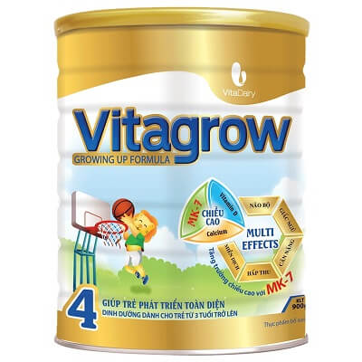 Sữa VitaGrow 4 cho trẻ từ 3 tuổi trở lên