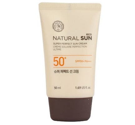 Kem chống nắng tăng cường The Face Shop Natural Sun Eco Super Perfect Sun Cream SPF50+ PA+++